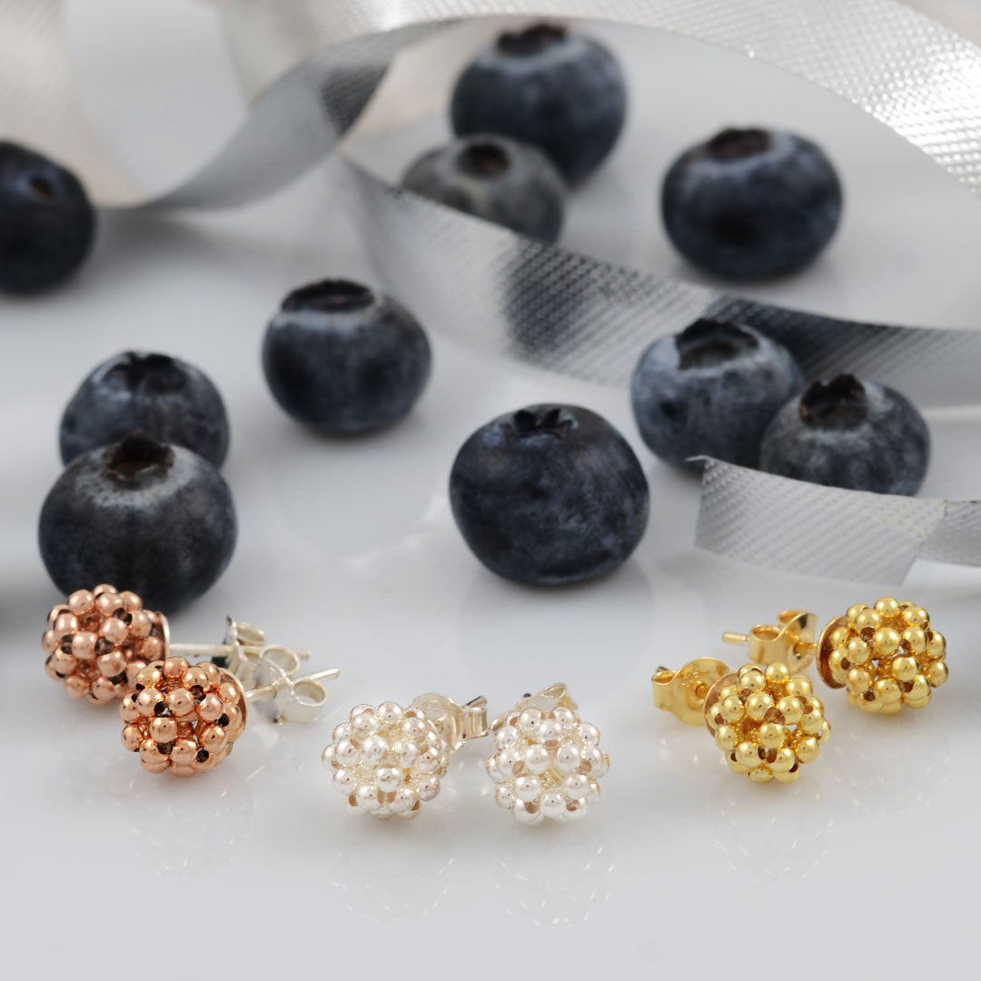 Christmas Berries Gift set Rose Gold berries + Silver berries + Yellow gold berries