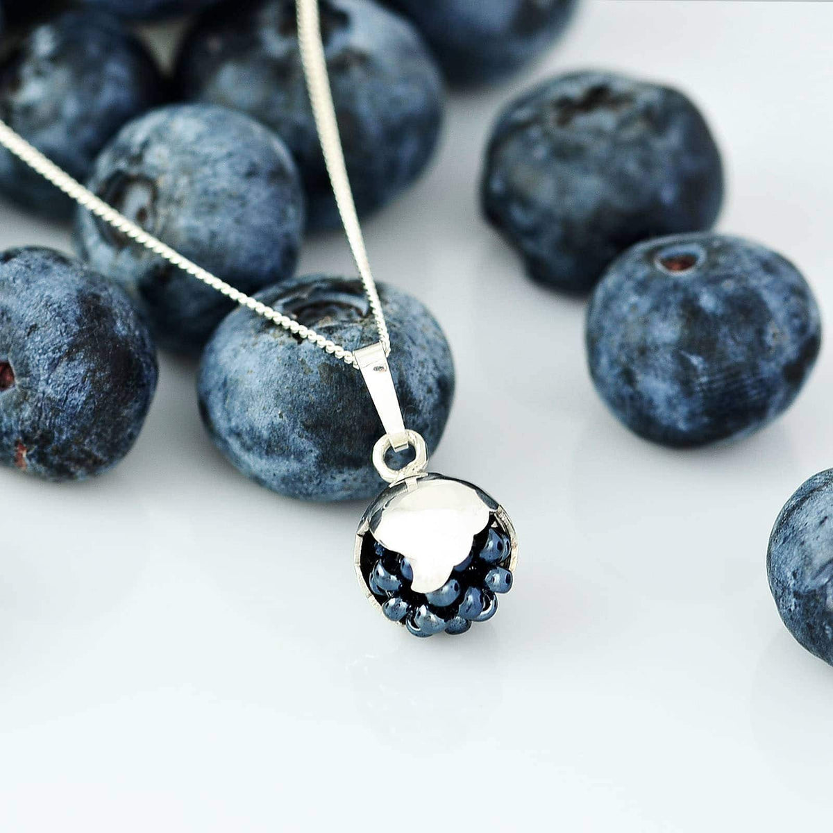 Náhrdelník Silver Leaf Blackberry