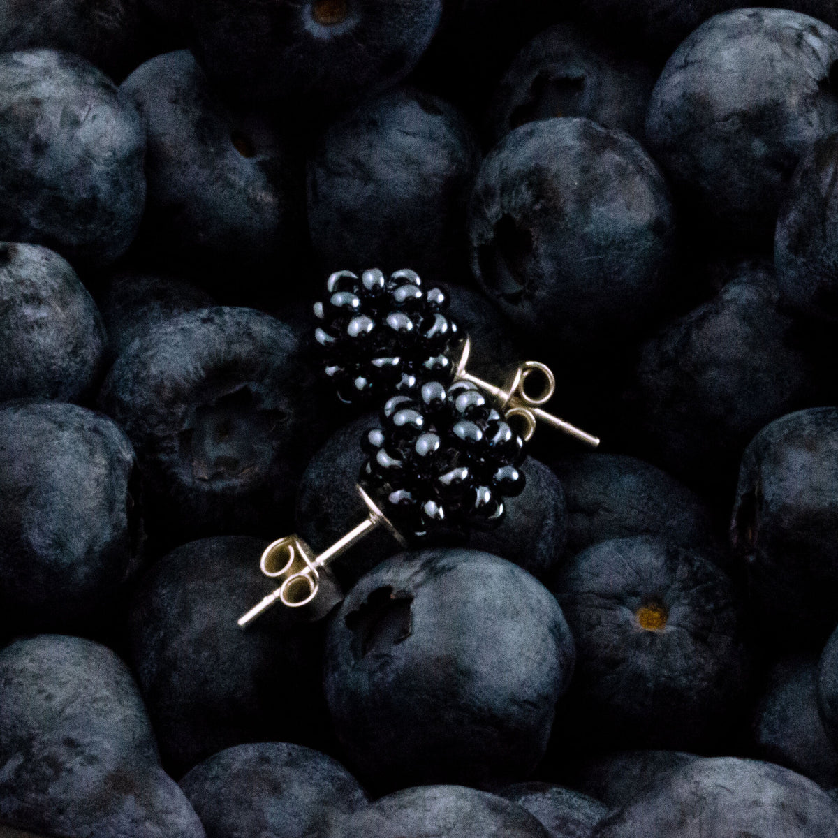 Náušnice Blackberries Minimal big