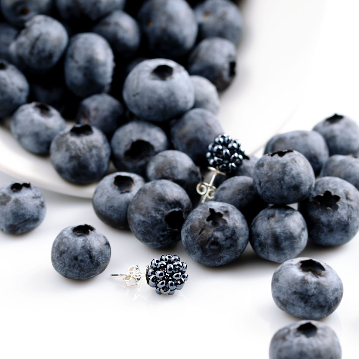 Náušnice Blackberries Minimal big