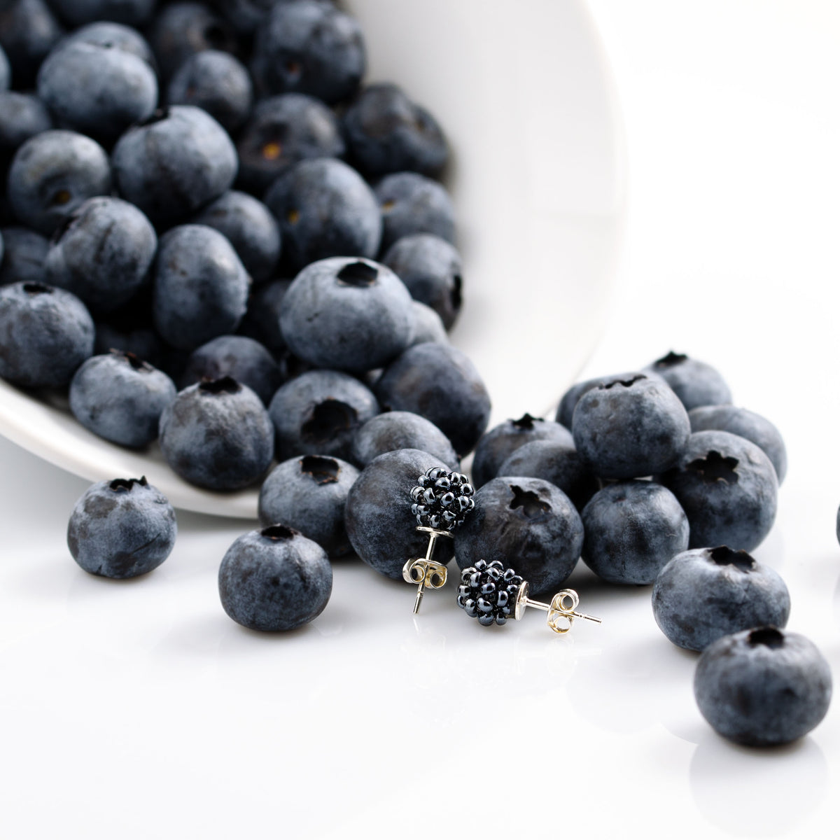 Náušnice Blackberries Minimal small